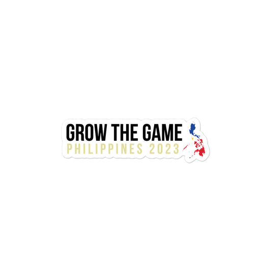 Grow The Game Phillipines Sticker