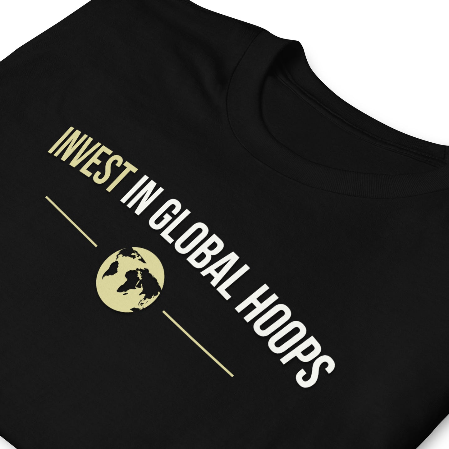 "Invest in Global Hoops" Tee